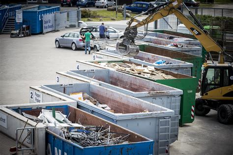 Recyclinghöfe in und um Rutesheim .